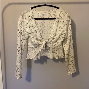 Tie Front Top